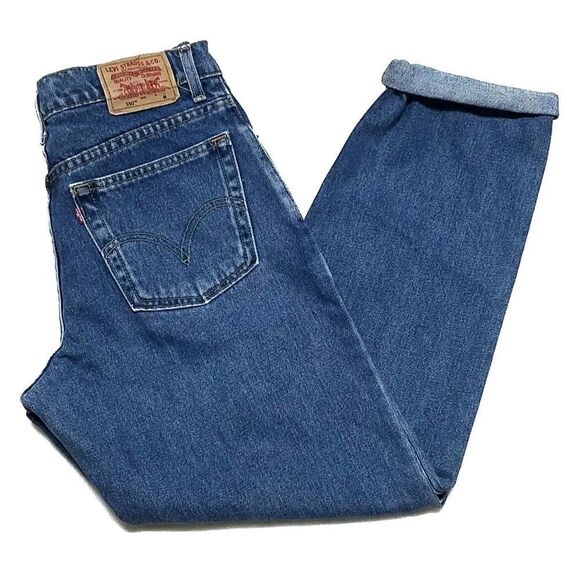 VINTAGE Levi's 550 Classic Relaxed Tapered Jeans - Picture 2 of 10